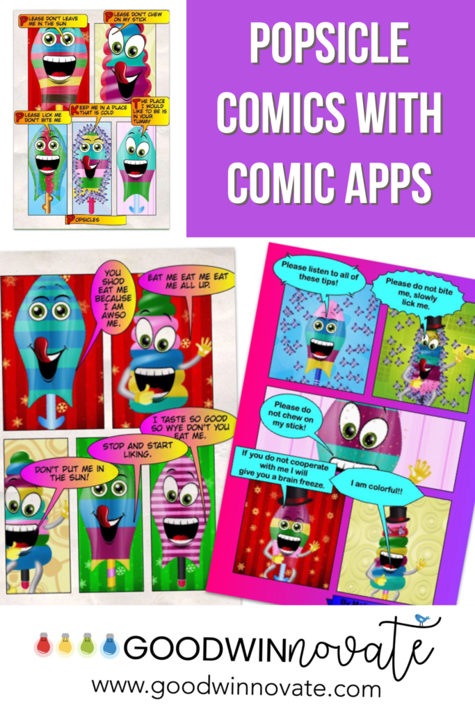 Popsicle Comics Using Apps 6 Popsicle Comics Using Apps 6