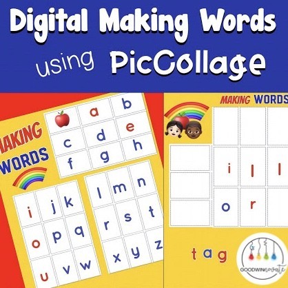 Making Words with Pic Collage 1