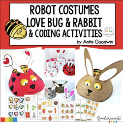 Love Bug And Rabbit Costume and Coding Activities