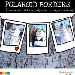 Borders Polaroid