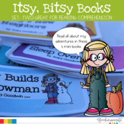 Reading Comprehension Mini Books for younger students | Set 2