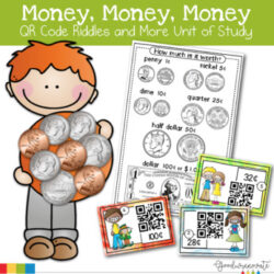 Math Money QR code Riddles and More