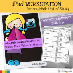 iPad Technology Workstation Bring Math Manipulatives to life