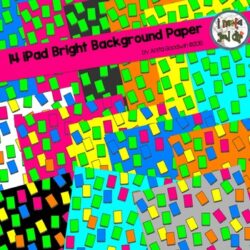 iPad Brights Background Paper