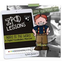 iPad Lessons- Nerd is the Word- A Vocab Lesson