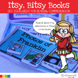 Reading Comprehension Mini Books  for younger students | Christmas Themed