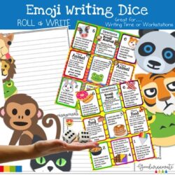 Emoji Writing Starters | Writing Templates |  Rubrics