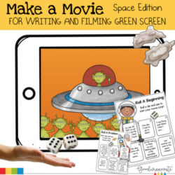 Green Screen Make a Movie Space Themed for Green Screen Projects