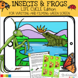 Insect and Frog Life Cycle Edition for Green Screen
