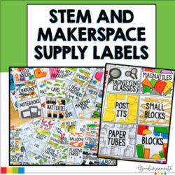 STEM and Makerspace Supply Labels