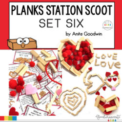 Planks Station Scoot- Set Six