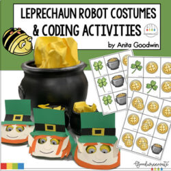 Leprechaun Robot Costume and Coding Activities