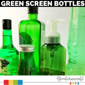 Green Screen with Green Bottles 1 Green Screen with Green Bottles 1