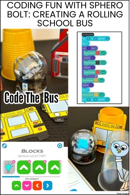 Coding Fun with Sphero Bolt: Creating a Rolling School Bus 1 Coding Fun with Sphero Bolt: Creating a Rolling School Bus 1